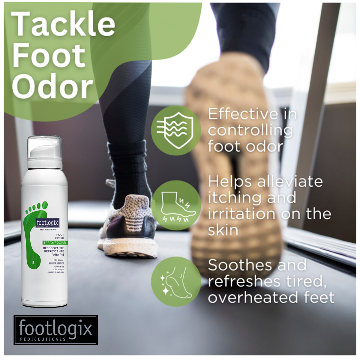 Footlogix - Foot Fresh (Deodorant) Spray - Image 4
