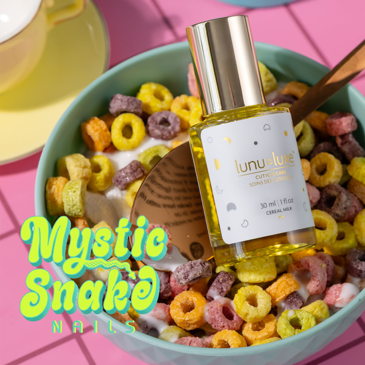 lunu-luxe Cuticle Oil - Cereal Milk (Limited Edition)